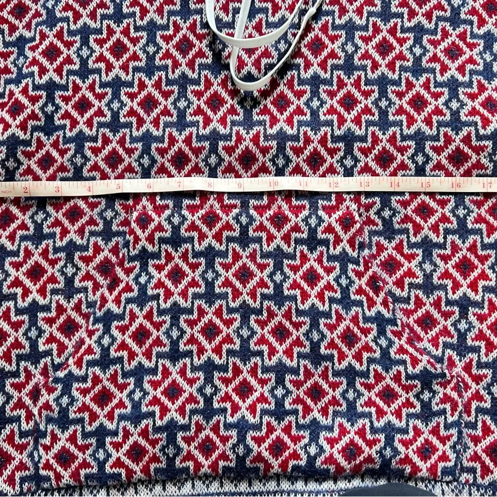 Golden Goose Red, White and Blue Wool Mohair Hooded Sweater.  Like New! - Picture 6 of 8